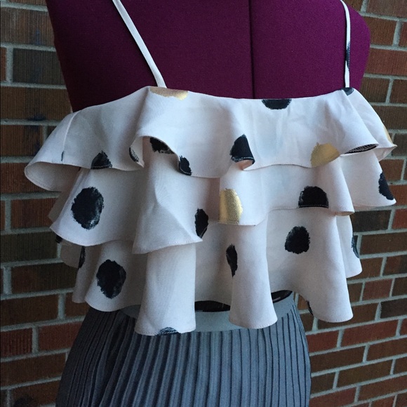 Polka dot crop top - Picture 6 of 9